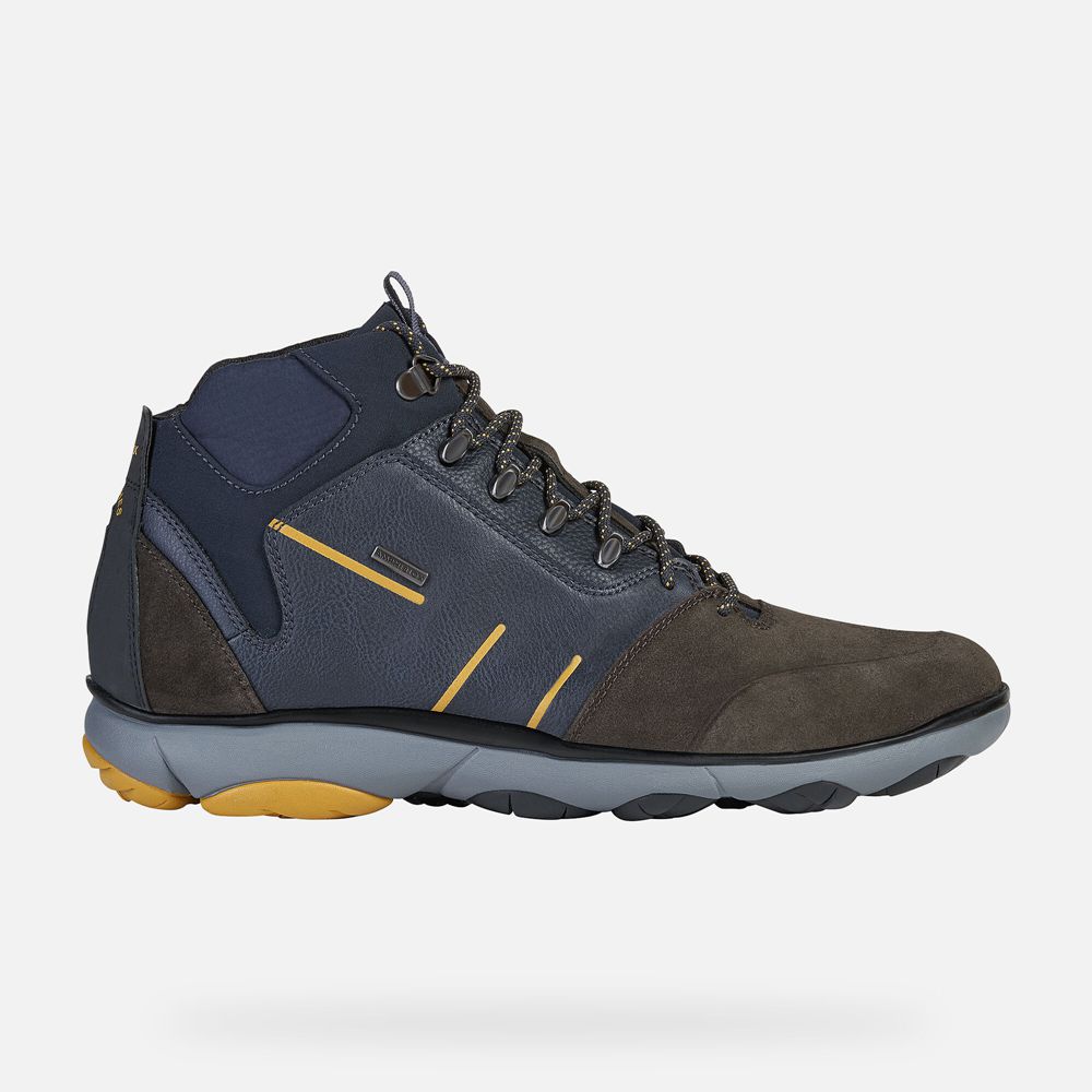 Geox Boots Navy Nebula 4 X 4 Abx - Geox Mens Shoes - UGEQDS672